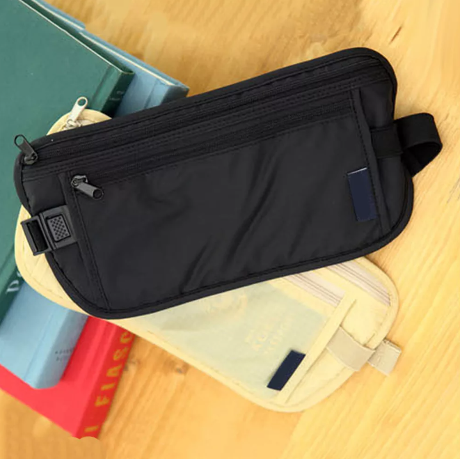 Flat waist bag