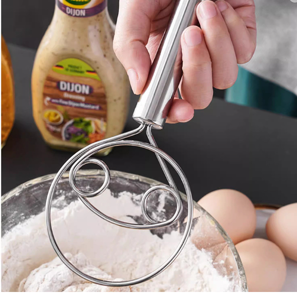 Danish whisk for mixing dough