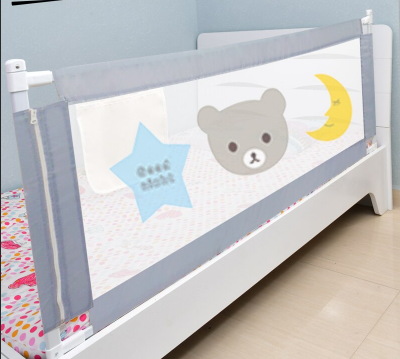 Bed barrier with pocket